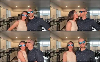 Sample photo from the “Memory Shack” DIY photobooth